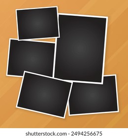 Decorative photo frame collage collection