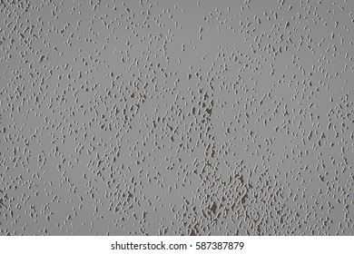 Decorative plaster wall. Grunge background. Plaster bark beetle.