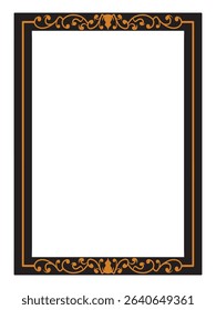 Decorative Premium Showcase Ornamental Border Decorative Vector