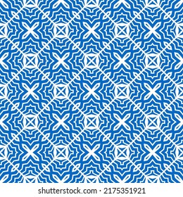 Impresión decorativa. Patrón geométrico. Fondo vectorial impecable.