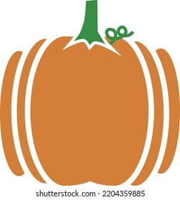 Decorative pumpkin for fall designs