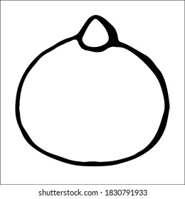 Decorative pumpkins of various shapes 