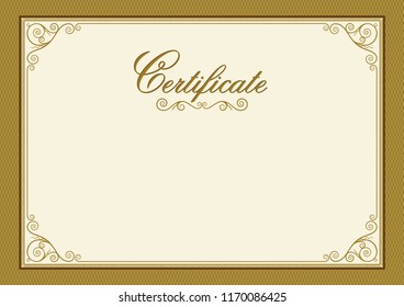 Invitation Template Background Frame Border Vector Stock Vector ...