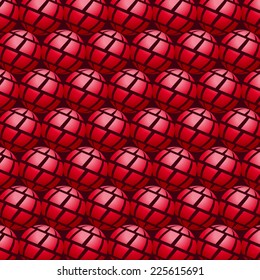 Decorative red Background. Mosaic