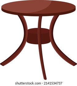 Tabla retro decorativa, ilustración, vector sobre un fondo blanco.