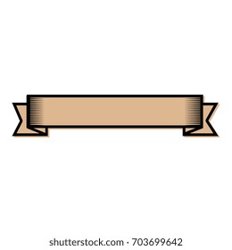 Decorative ribbon banner