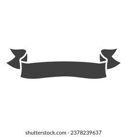 Elemento de cinta decorativa. Ilustración vectorial. Adecuado para invitación a boda, decoración estética, publicación en medios sociales, banner, promoción, publicidad, etc.