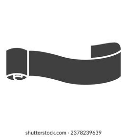 Decorative ribbon element. Vector illustration. Suitable for wedding invitation, aesthetic decoration, social media post, banner, promotion, advertising, etc.