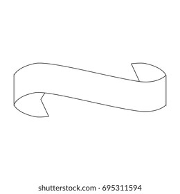 decorative ribbon icon