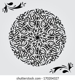 Decorative rosette 