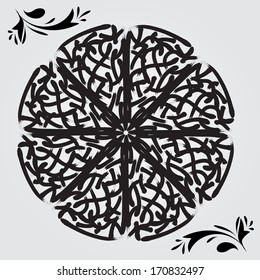 Decorative rosette 