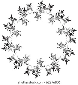 Decorative round ornament