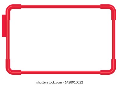 Decorative ruled imitation model model runner, pop image background, rectangle,red