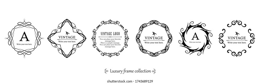 
Decorative rules for design, easy-to-use title design. Set of headings and labels