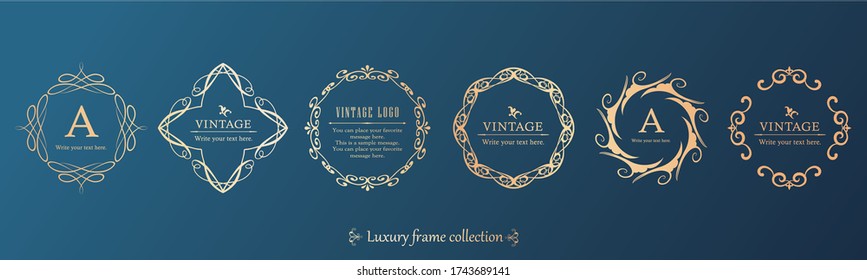 
Decorative rules for design, easy-to-use title design. Set of headings and labels