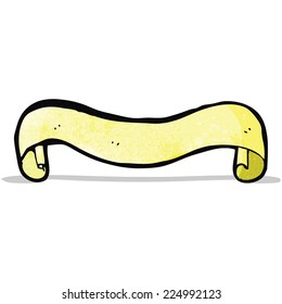 desenho animado decorativo com faixa de rolagem