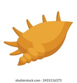 Decorative seafood icon isometric vector. Marine exotic. Food fresh raw