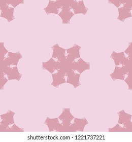 Decorative seamless background - snowflakes. Simple christmas festive pattern. EPS10 vector illustration.