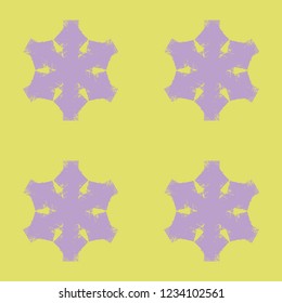Decorative seamless background - snowflakes. Simple christmas festive pattern. EPS10 vector illustration.