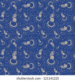 decorative seamless ethnic pattern