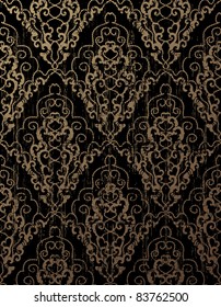 Decorative seamless floral beauty vintage ornament