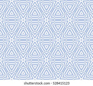 decorative seamless floral pattern. vector illustration. for design, invitation, wallpaper. blue color