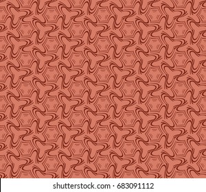 decorative seamless geometric pattern. modern design. vector illustration. brown color