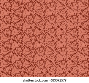 decorative seamless geometric pattern. modern design. vector illustration. brown color