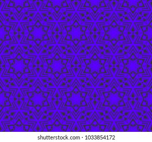 Decorative seamless geometric pattern. Vector illustration.