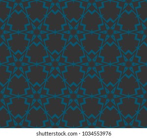 Decorative seamless geometric pattern. Vector illustration.