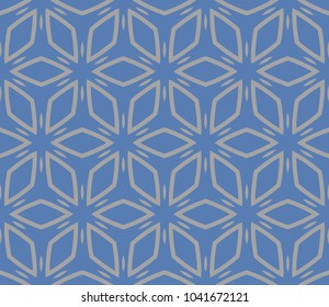 Decorative seamless geometric pattern. Vector illustration.