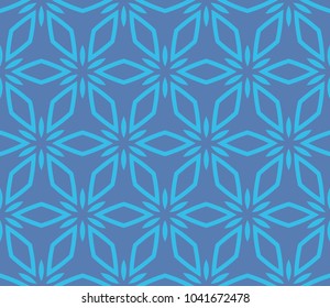 Decorative seamless geometric pattern. Vector illustration.