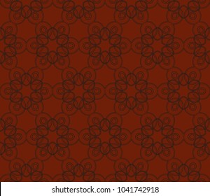 Decorative seamless geometric pattern. Vector illustration.