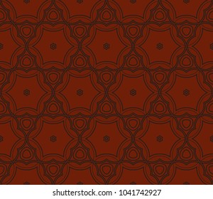 Decorative seamless geometric pattern. Vector illustration.