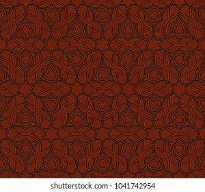 Decorative seamless geometric pattern. Vector illustration.