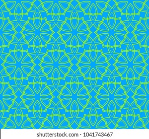 Decorative seamless geometric pattern. Vector illustration.