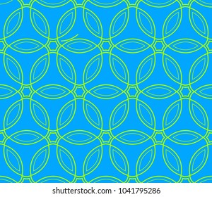 Decorative seamless geometric pattern. Vector illustration.