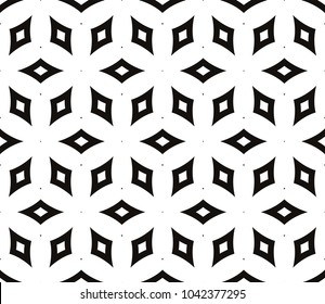 Decorative seamless geometric pattern. Vector illustration.