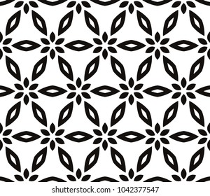 Decorative seamless geometric pattern. Vector illustration.