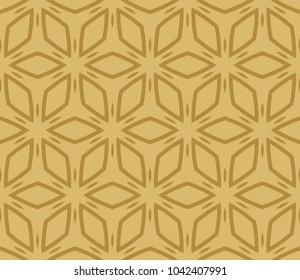 Decorative seamless geometric pattern. Vector illustration.