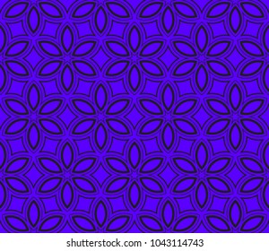 Decorative seamless geometric pattern. Vector illustration.