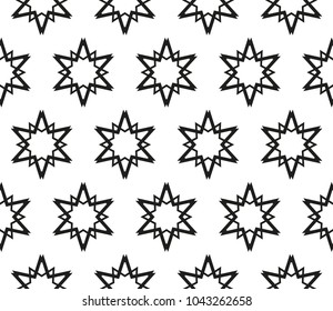 Decorative seamless geometric pattern. Vector illustration.