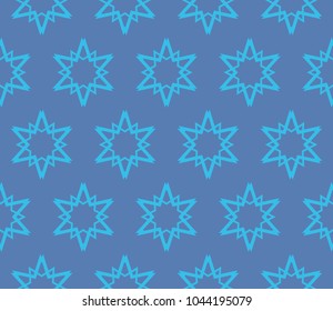 Decorative seamless geometric pattern. Vector illustration.