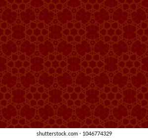 Decorative seamless geometric pattern. Vector illustration.