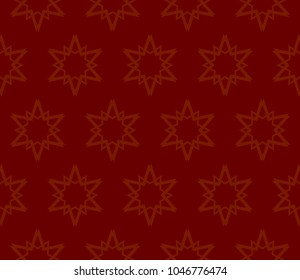 Decorative seamless geometric pattern. Vector illustration.