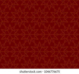 Decorative seamless geometric pattern. Vector illustration.