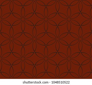 Decorative seamless geometric pattern. Vector illustration.