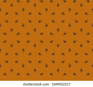 Decorative seamless geometric pattern. Vector illustration.