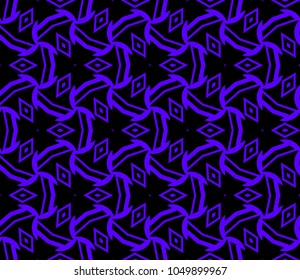 Decorative seamless geometric pattern. Vector illustration.