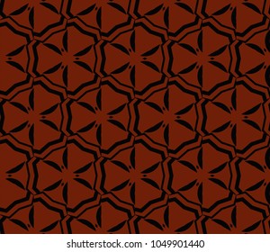 Decorative seamless geometric pattern. Vector illustration.